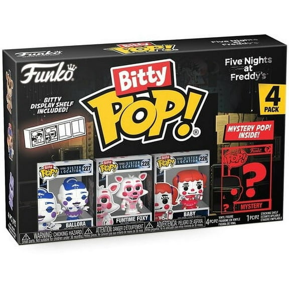 FUNKO Bitty POP!: Five Nights at Freddy's - Ballora 4-Pack (FNAF)