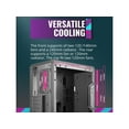 thumbnail image 6 of Cooler Master MasterBox Q300L Micro-ATX Tower with Magnetic Design Dust Filter, Transparent Acrylic Side Panel, Adjustable I/O & Fully Ventilated Airflow, Black (MCB-Q300L-KANN-S00), 6 of 19