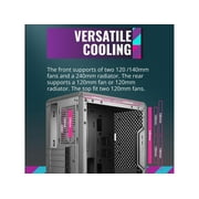 Cooler Master MasterBox Q300L Micro-ATX Tower with Magnetic Design Dust Filter, Transparent Acrylic Side Panel, Adjustable I/O & Fully Ventilated Airflow, Black (MCB-Q300L-KANN-S00)