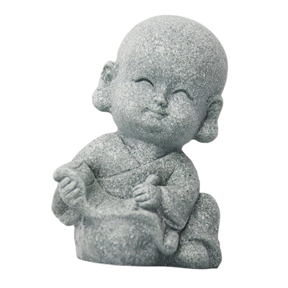 Adorables esculturas de estatuas de Buda, figuras chinas, presentes, estatuas de monjes de Buda para Pintura