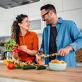 thumbnail image 3 of Cuchara de cocina TUNC de madera ranurada elegante 5 uds, 3 of 5