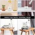 thumbnail image 2 of SHOWERORO Photo Organiser Box Instant Camera Case PU White 1Pcs for Travel Photography Enthusiasts, 2 of 8