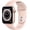 RoseGold, variant on Restored Apple Watch Series 6 GPS + Cellular, 44mm Gold Aluminum Case with Pink Sand Sport Band - Regular