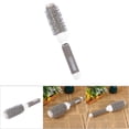 thumbnail image 3 of Curling Hair Round Comb, Sizes Style   Salon Barber Brushes High Temperature   Ceramic Iron Round Comb Portable Airdressing Tool, 3 of 7