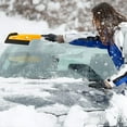 thumbnail image 3 of Cepillo de nieve extraíble para coche y batidor raspador de hielo y deshielo EVA cepillo de nieve de mango largo pala de hielo pala de nieve multifuncional Xemadio 2034426, 3 of 9