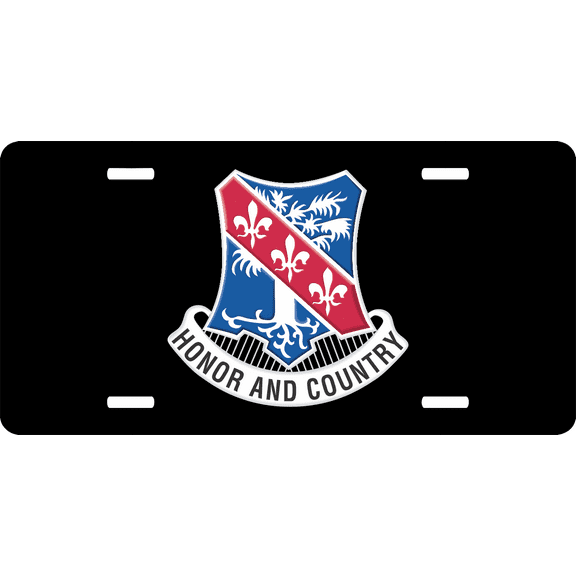 327th Infantry Brigade License Plate