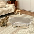 thumbnail image 1 of Cápsula espacial para gatos, Interior transparente para gatos, juego de casa ovalada para gatos, centro de actividades Universal, nido para gatitos,, 1 of 8