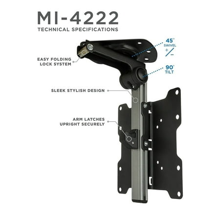 Mount-It! - Dual Monitor Desk Mount w/USB Ports - Silver
