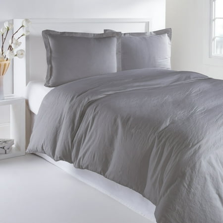 Westport Linens Inc Luxury Linen Cotton 3 Piece Duvet Cover Set