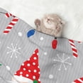 thumbnail image 2 of Naloa Merry Christmas Gnome1 Dog Blanket, 3 Sizes Cat Blanket for Indoor Cats Large Medium Small Dog Gifts-Large, 2 of 8