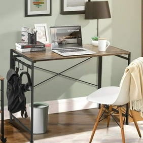 Ashley Porter Home Office Computer Desk In Brown Walmart Com Walmart Com