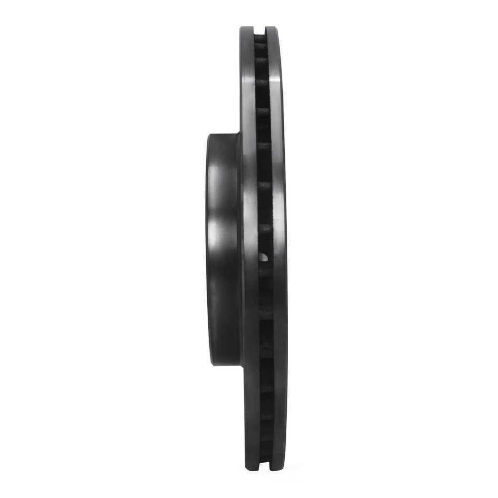 Dynamic Friction Company 633-72061L DFC Brake Rotor - Drilled And Slotted - Black
