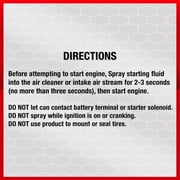 (2 pack) Super Tech Engine Starting Fluid - 11 fl oz (1 Count)