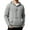 Light Gray, variant on Hoodies for Men Quarter Zip Pullover Sweatshirt Vintage Long Sleeve Hoodie Color: Light Gray Size: L