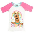 thumbnail image 2 of Scooby-Doo Toddler Girls Pajama Shirt & Pajama Shorts multicolor / White 3T, 2 of 5