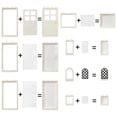 thumbnail image 5 of Kit de bloques de construcción Feleph para ventanas y puertas, 118 piezas, 5 of 5