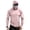 Pink #057, variant on Long Sleeve Sun Shirt Men UPF 50 Rash Guard Cooling Fishing Hoodies with Mask Casual Summer UV SPF Hiking Blouses, 3XL