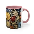 thumbnail image 4 of Gulf Coast Online 3D Floral Mug 11oz Ceramic Accent Coffee Mug Tea Cup Gift, 4 of 4