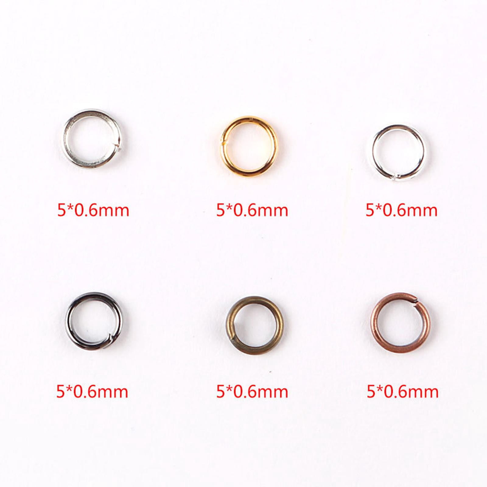 GUOOL Jewelry Findings Kit - Lobster Claw Clasps And Colorful Open Jump Rings for Jewelry Making Supplies DIY Earrings Bracelets Necklace Keychain Findings
