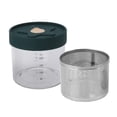 thumbnail image 3 of Contenedor de almacenamiento de alimentos de 200ml, caja de ingredientes resistente a altas temperaturas, organizador de alimentos frescos para nevera con tapa hermética y orificio de drenaje, 3 of 14