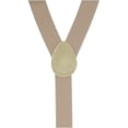 thumbnail image 3 of CTM®  Solid Fashion Color Bow Tie and Suspender Set (Men's), 3 of 4