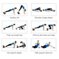 thumbnail image 5 of Core Sliders. Dual Sided Use On Carpet Or Hardwood Floors. Abdominal Exercise Equipment - Purple, 5 of 5