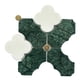 thumbnail image 4 of Azulejos de pared de mármol, de flores, azulejos de pared modernos hechos a mano, paneles de pared impermeables, azulejos decorativos para, 4 of 9