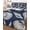 Navy blue, variant on Twin Quilt Bedding Set, Lake Blue Starfish Coastal Reversible Summer Quilt 3 Pieces, Shell Summer Beach Nautical Lightweight Bedspreads Coverlets with 2 Pillow Shams for All Seasons