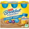 Carnation Breakfast Essentials Light Start Ready to Drink Nutritional Breakfast Drink, Cafe Mocha, 6 - 8 FL OZ Bottles