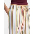 thumbnail image 4 of No Boundaries Cotton Pull-On Beach Pants, Women's & Women's Plus XXS-4X, 4 of 5