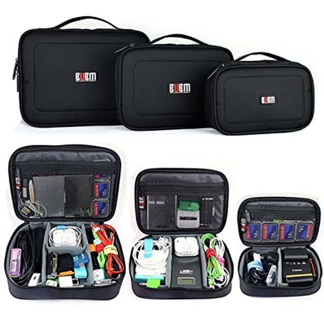 3 in 1 BUBM Travel Electronic Organizer Gadgets Electronics Accessories ...
