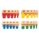 thumbnail image 5 of 4 bloques de cilindros con perillas, juguete Montessori para desarrollo temprano, bloques de escalera de cilindros de madera para el hogar, bebés y, 5 of 9