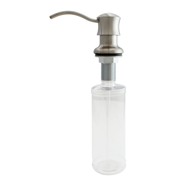 Keeney K612DSBN Premium Style Soap and Lotion Dispenser, Brushed Nickel