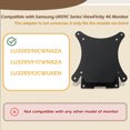 thumbnail image 2 of UR59C vesa Mount Adapter is Only Compatible with Samsung UR59 Series ViewFinity 4K Monitor（Fits U32R590, U32R591, U32R592 UR59C Monitor） (Black), 2 of 7