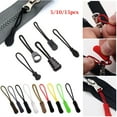 thumbnail image 6 of 5/10/15pcs Hot Bags Clip Buckle Outdoor tools Zip Puller Replacement Ends Lock Zips Zipper Pull Cord Rope Pullers 15PCS STYLE 3, 6 of 8