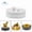 White, variant on 12cm 360 Degree Rotating Turntable Matte Electric Display Stand Video Shooting Props Turntable,
