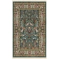 thumbnail image 2 of Rugs.com Rabia Collection Rug – 2' 7 x 4' Blue Low Rug Perfect For Living Rooms, Large Dining Rooms, Open Floorplans, 2 of 9