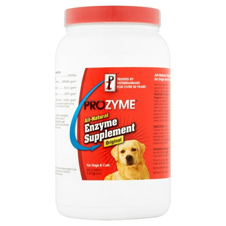 Prozyme Original All Natural Enzyme Supplement for Dogs and Cats, 4 lb