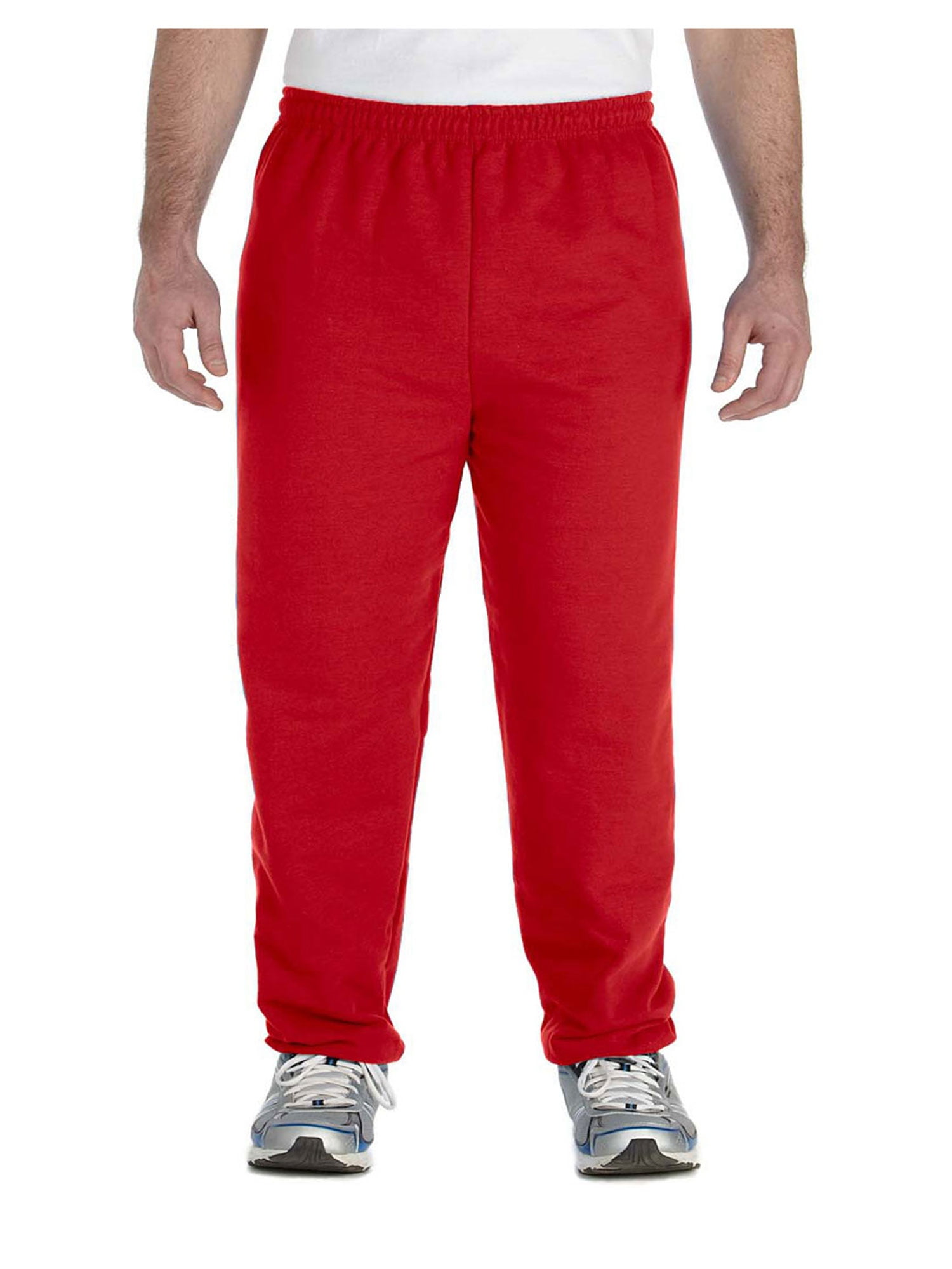 Gildan Men's Heavy Blend Elastic Waistband Drawcord Sweatpant, Style ...