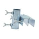 thumbnail image 4 of Soporte para sombrilla de exterior, resistente, con clip fijo, para banco y terraza. Horizontal, 4 of 8