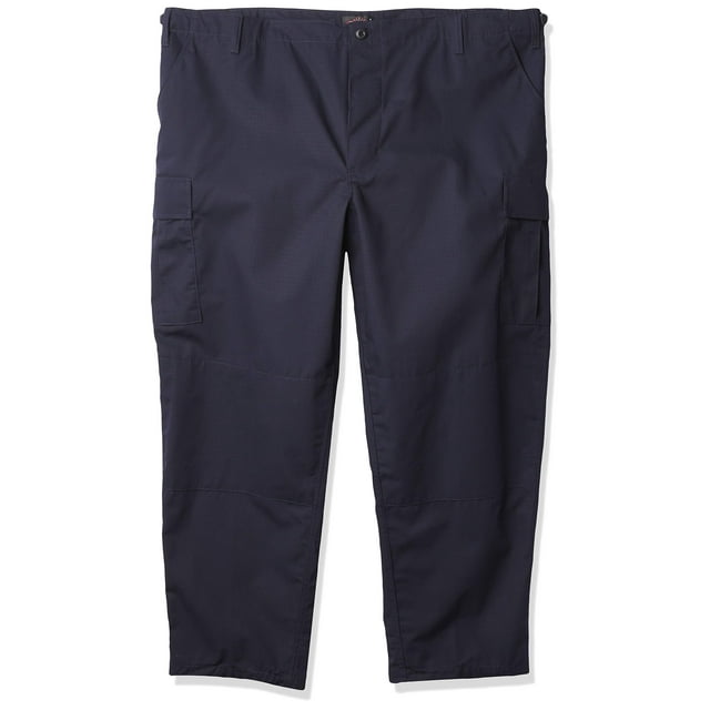 Pantalones Tácticos Tru-Spec Classic BDU para Hombre, Cargo Azul Marino Talla S