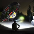 thumbnail image 1 of Linterna LED para la frente Bsvklp 500LM IPX4 impermeable para pesca al aire libre Camping senderismo, 1 of 8