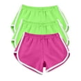 thumbnail image 3 of POROPL 3 Pack Womens Athletic Shorts Summer Casual Sports Yoga Shorts, 3 of 7