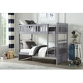 thumbnail image 4 of Topline Home Furnishings Lit superposé simple sur lit simple gris, 4 of 4
