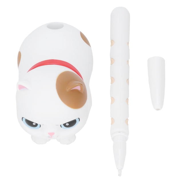 Gel PenCute Cat Pattern Silicone Sketching Gel Pen Write Gel Pen Top Tier Quality