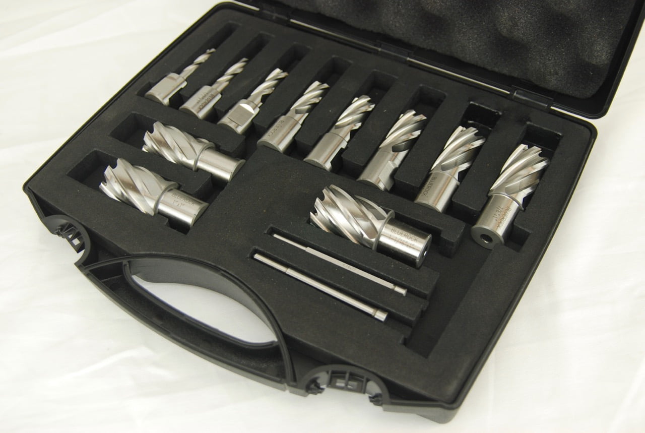 NEW BLUEROCK 2/" Annular Cutter Broach Bit Set of 6 for Magnetic Drill HSS