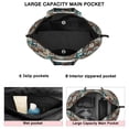 thumbnail image 3 of Multicolor Bigfoot and Text Pattern Travel Tote Bags for Women Carry On,Large Weekender Bags for Women Travel,Multi Functional Duffle Bag for Work,Shopping,Sports, 3 of 5