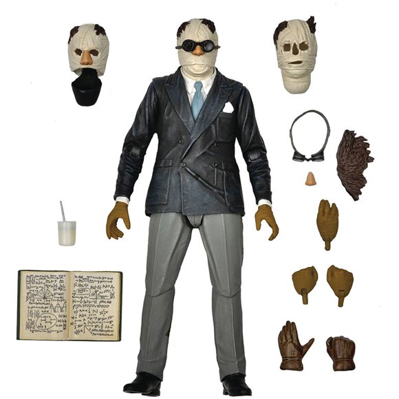Universal Monsters 7 Inch Action Figure Ultimate - Invisible Man