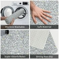 thumbnail image 2 of White Lightning Glitter Front Door Mat, Indoor Mats for Bedroom Bathroom Kitchen, Floor Mat Non-Slip, Soft Carpet Floor Cover Machine Washable Entryway Mat - 20x31.5in, 2 of 5