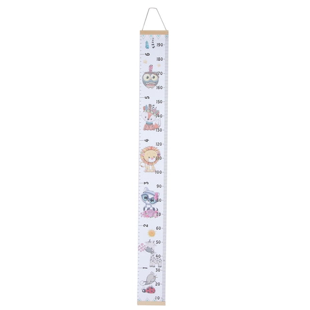 Bonita pegatina de pared para medir la altura y el crecimiento, decoración para el hogar, juguete para niños n.° 4